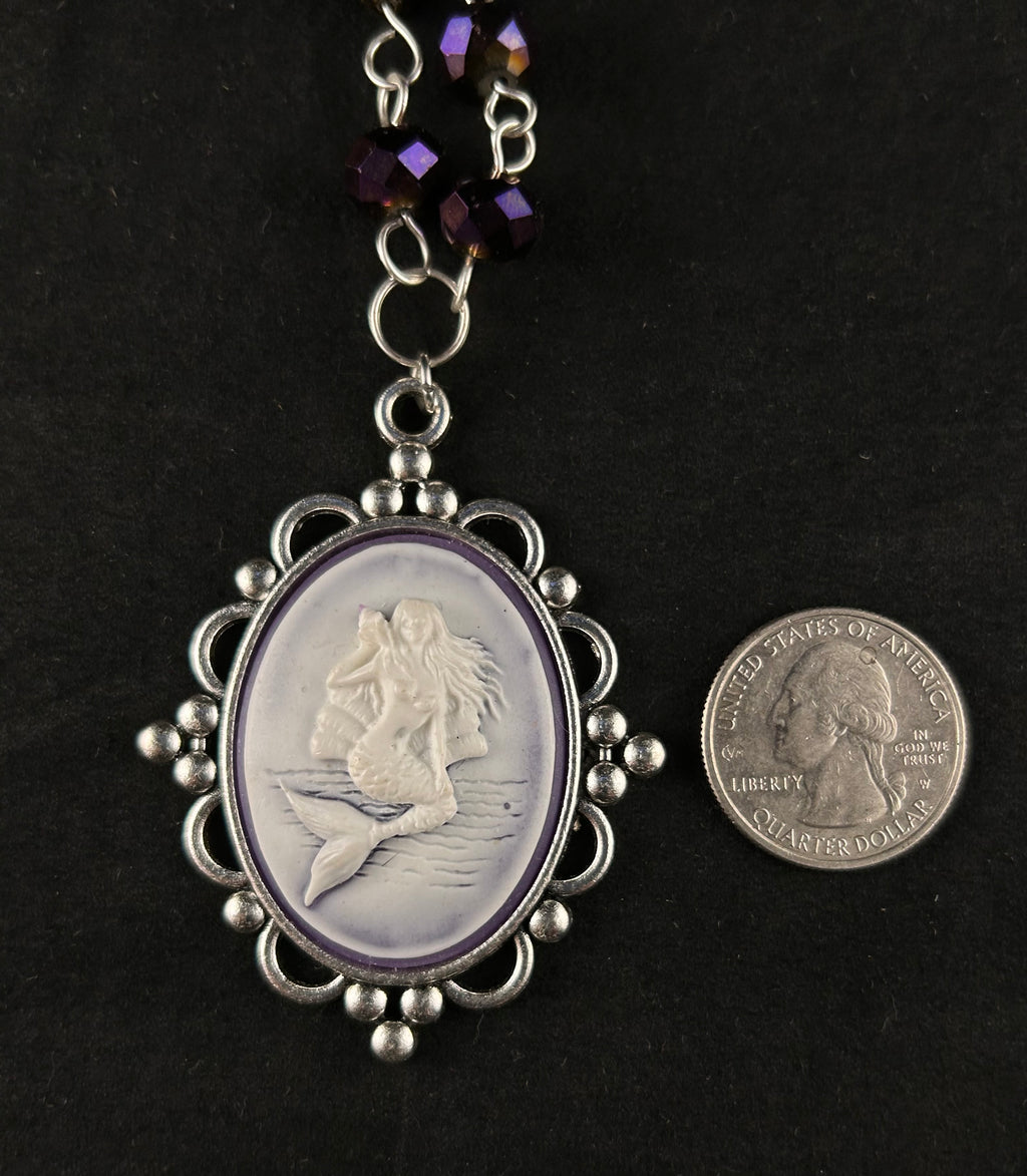 Siren (white, purple, and silver)