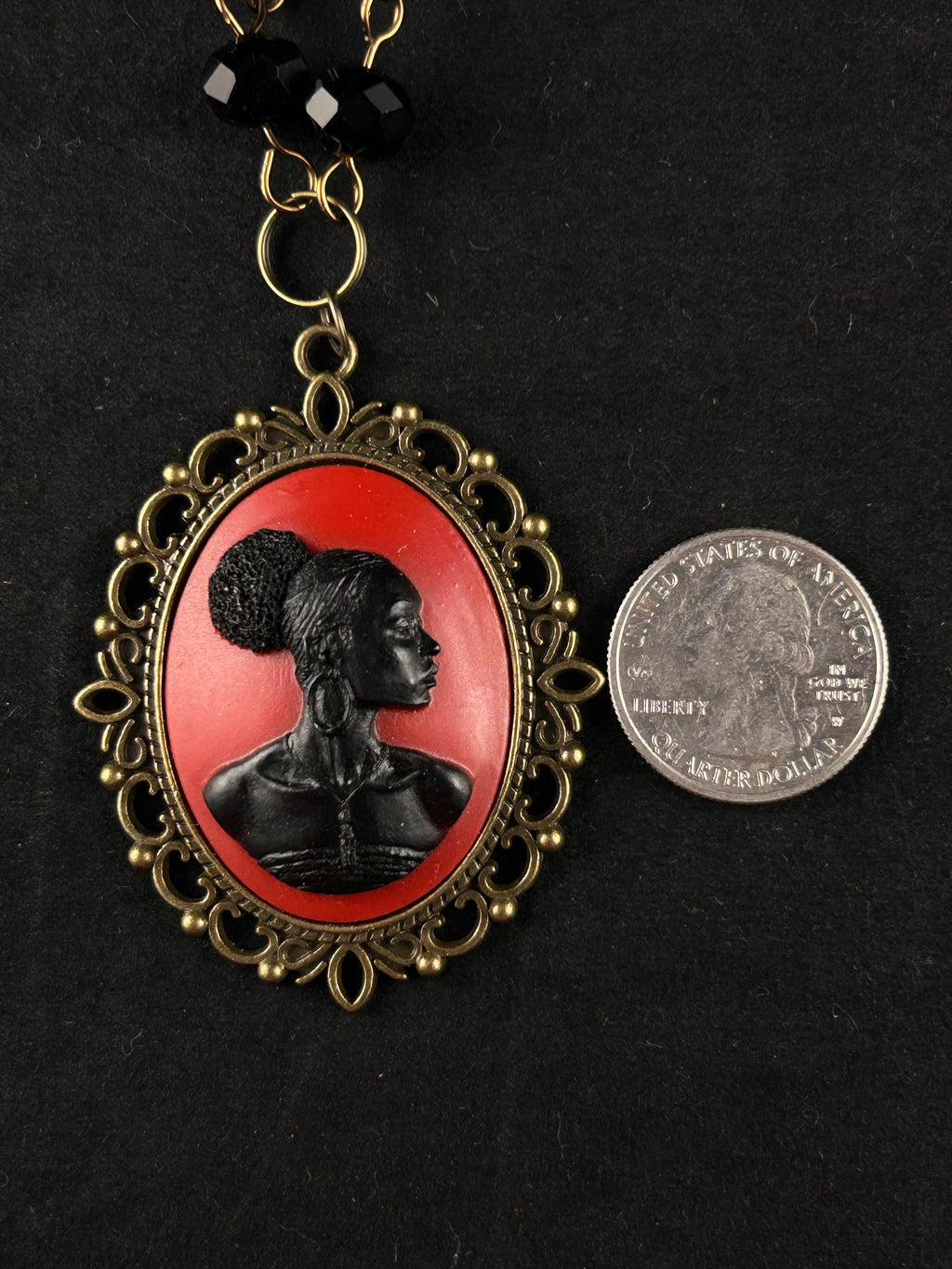 Andromeda (black, dark red, and bronze)