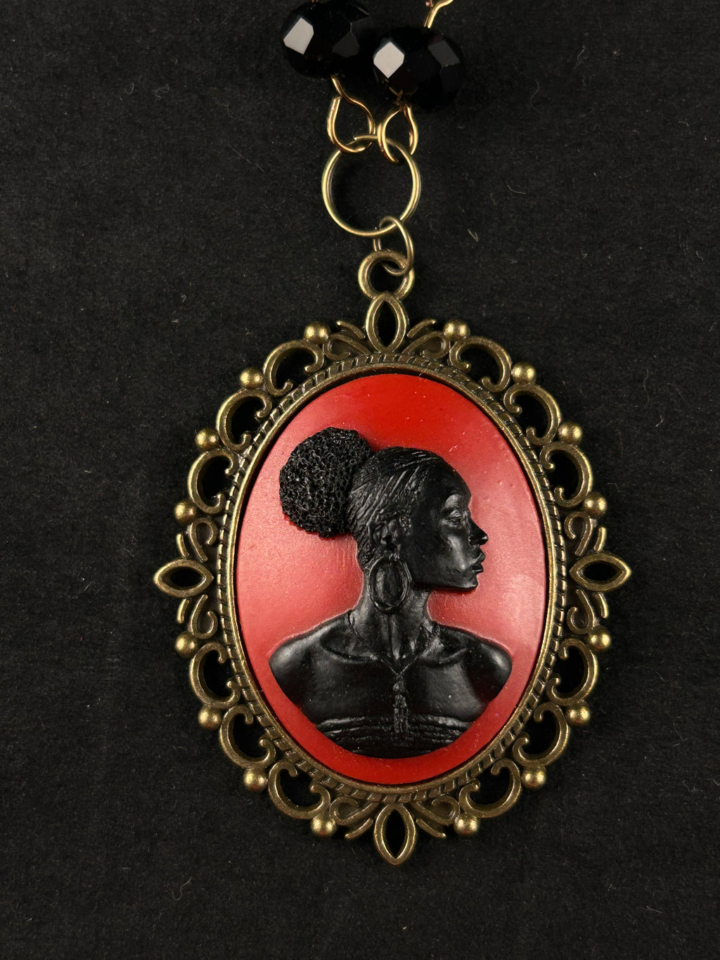 Andromeda (black, dark red, and bronze)