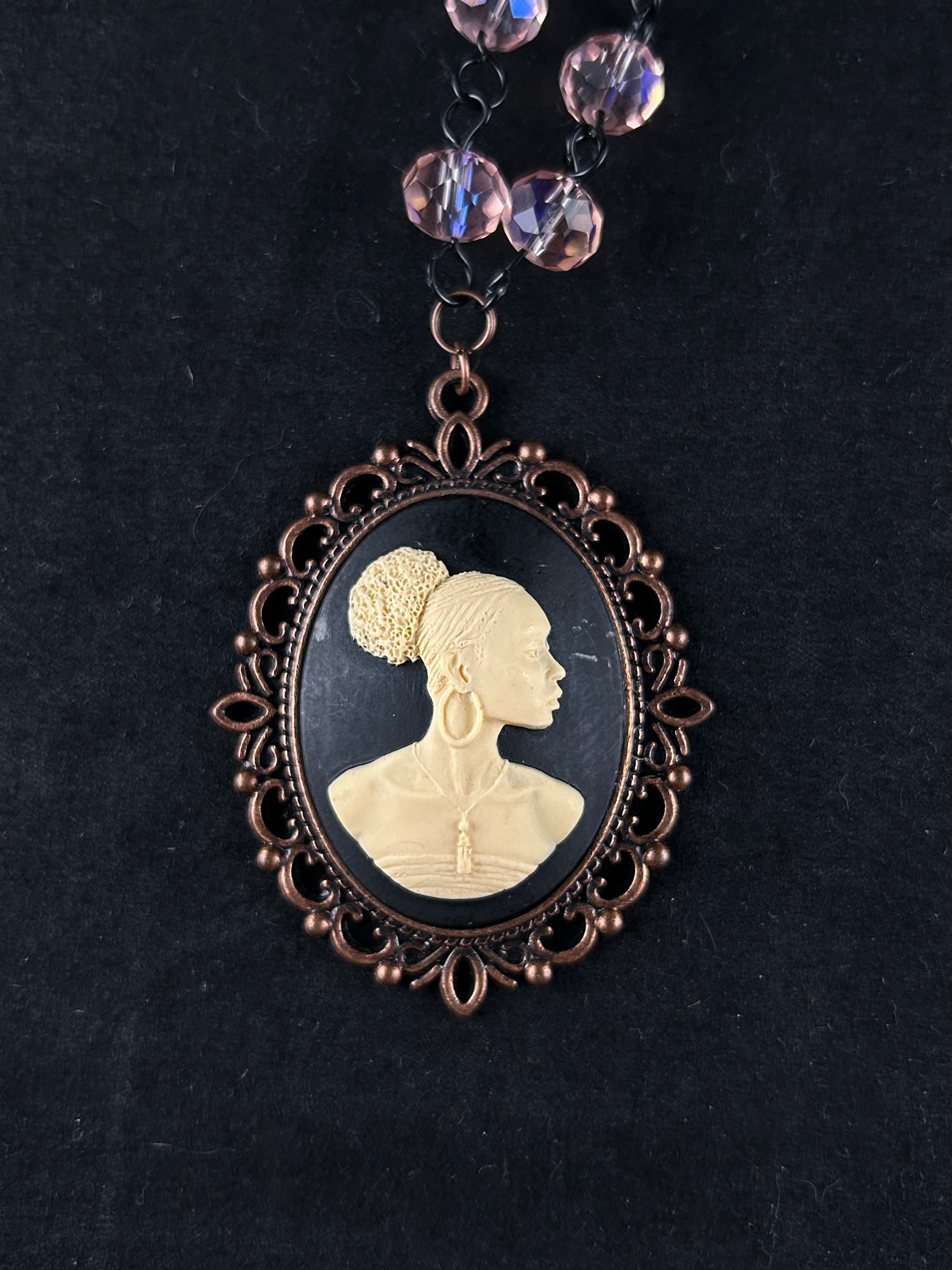 Andromeda (beige, black, and red copper)