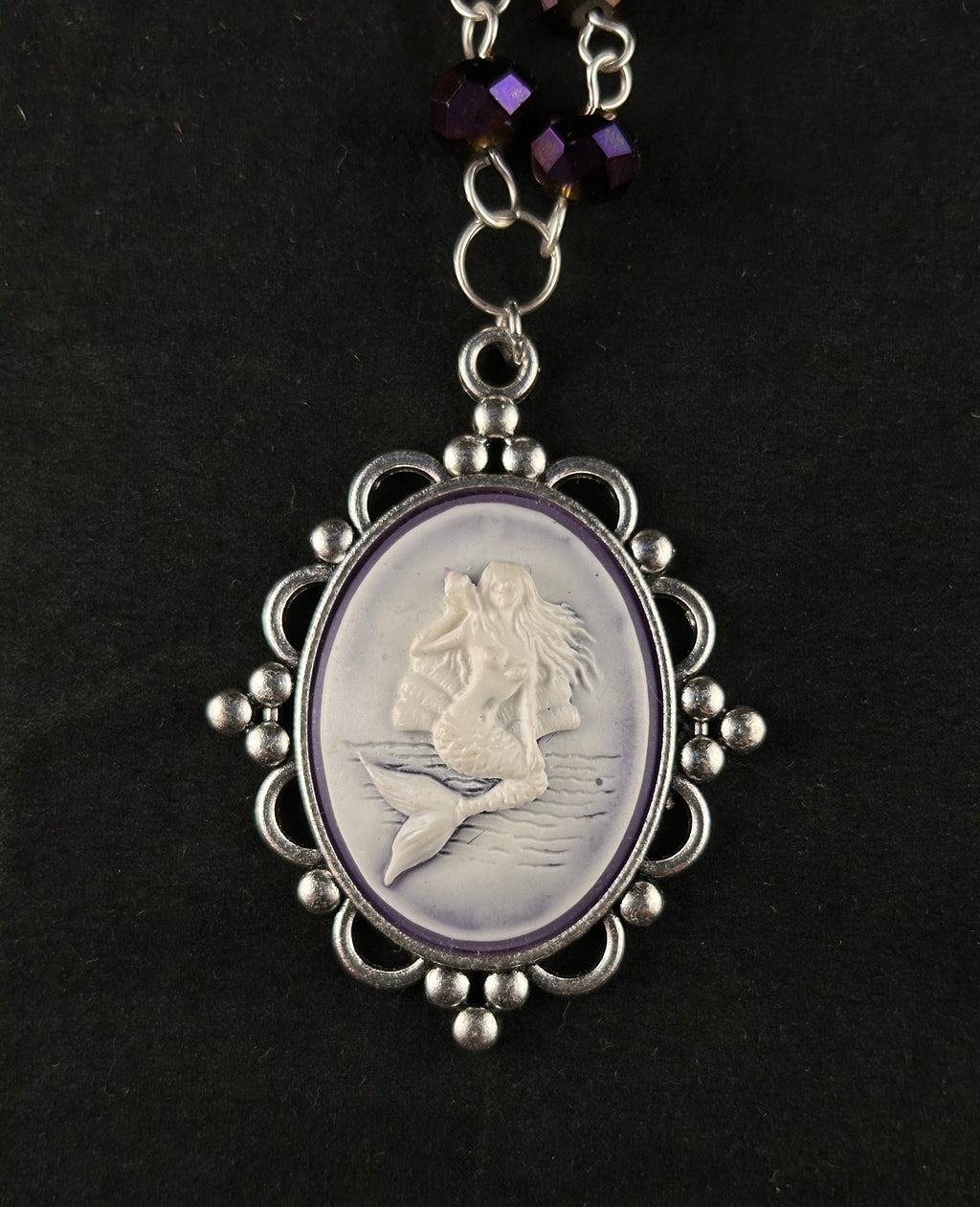 Siren (white, purple, and silver)