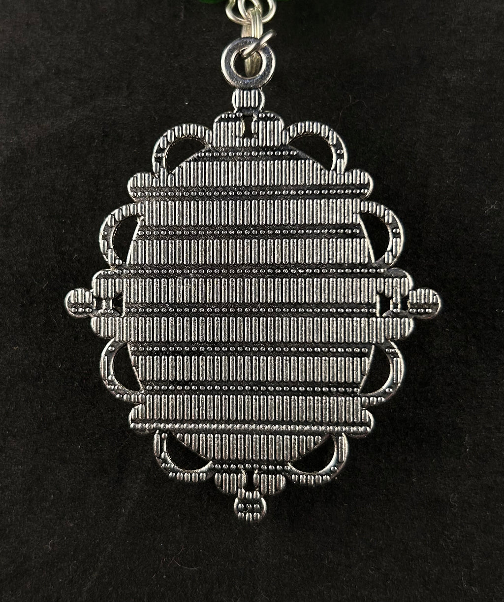 Siren (white, black, and silver)