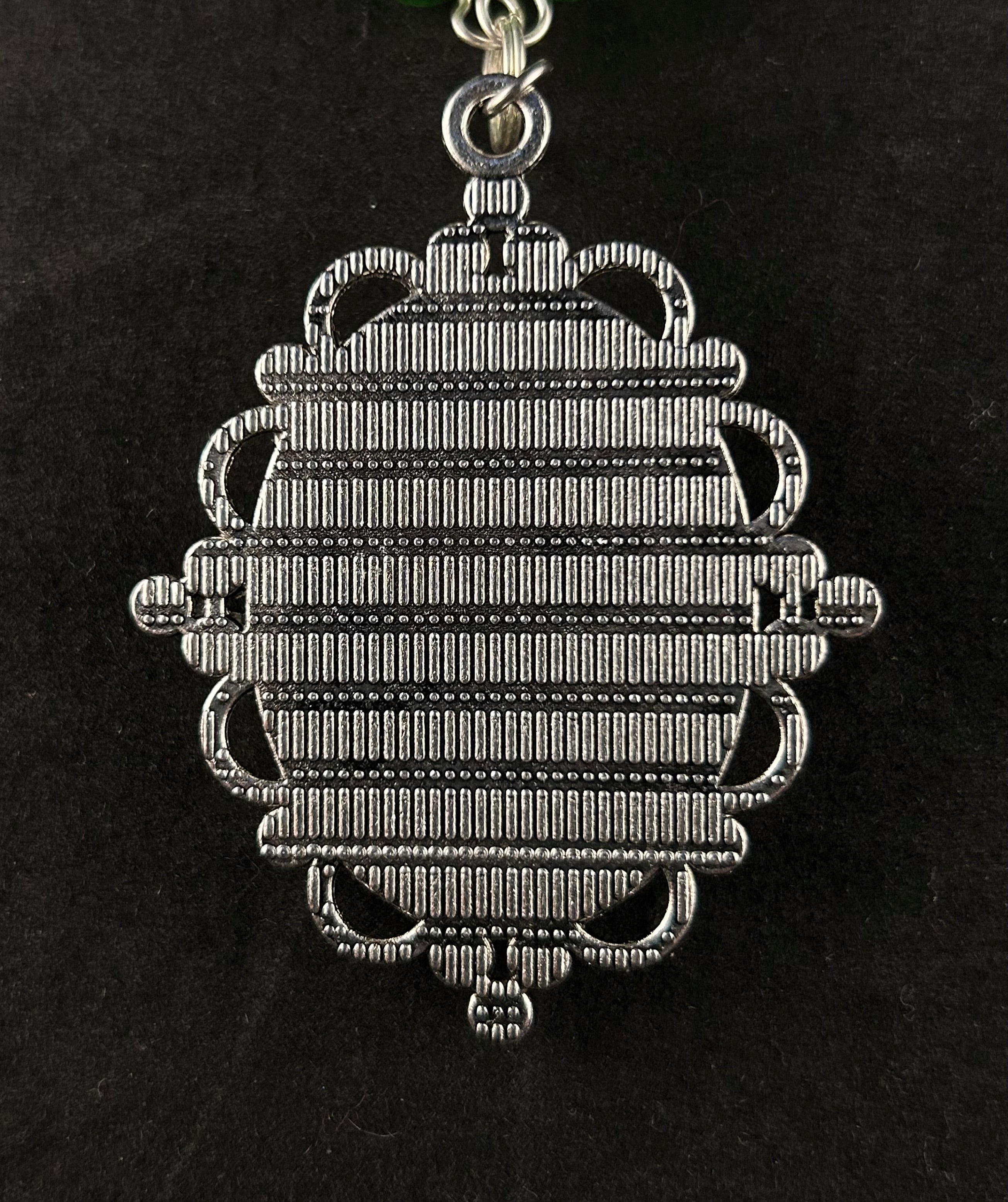 Siren (white, black, and silver)