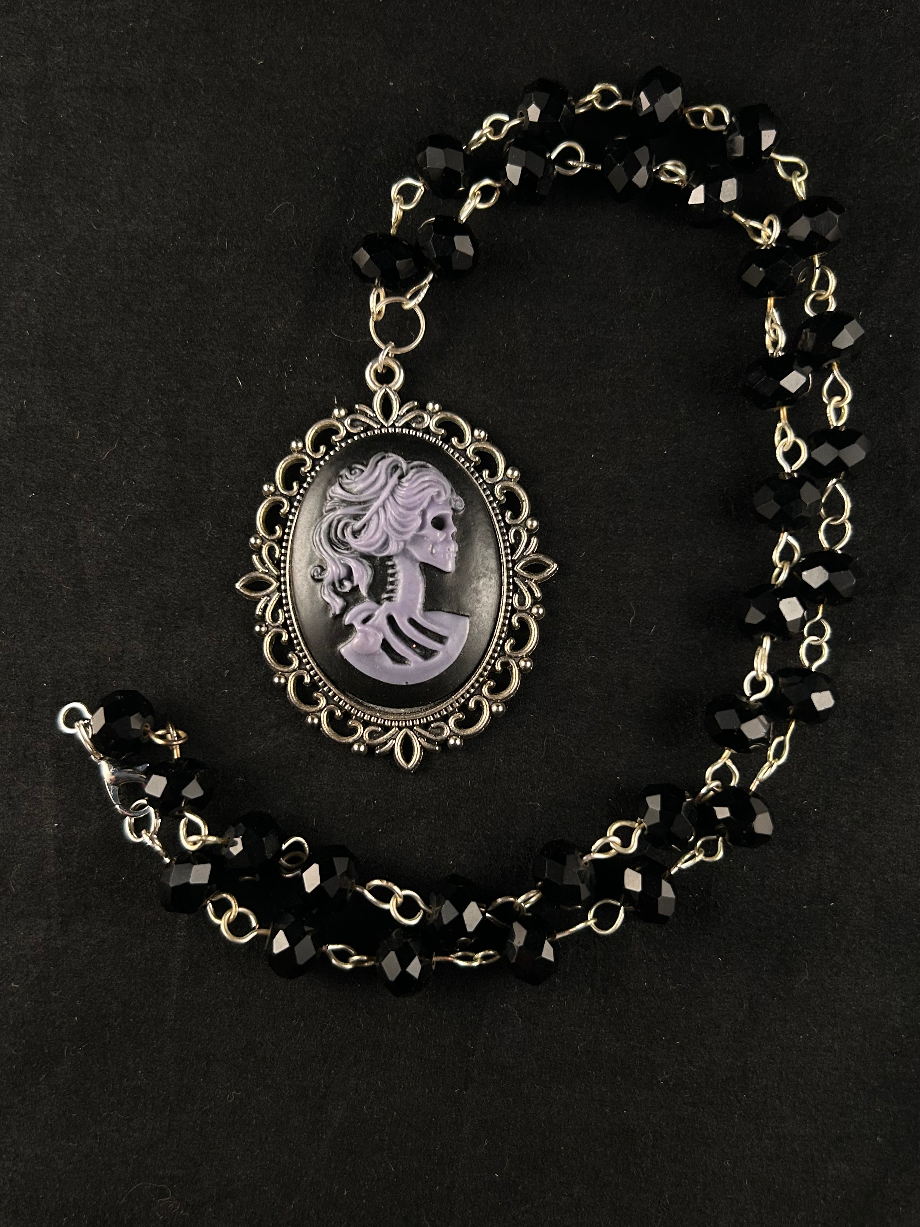 Persephone (purple, black, and silver)