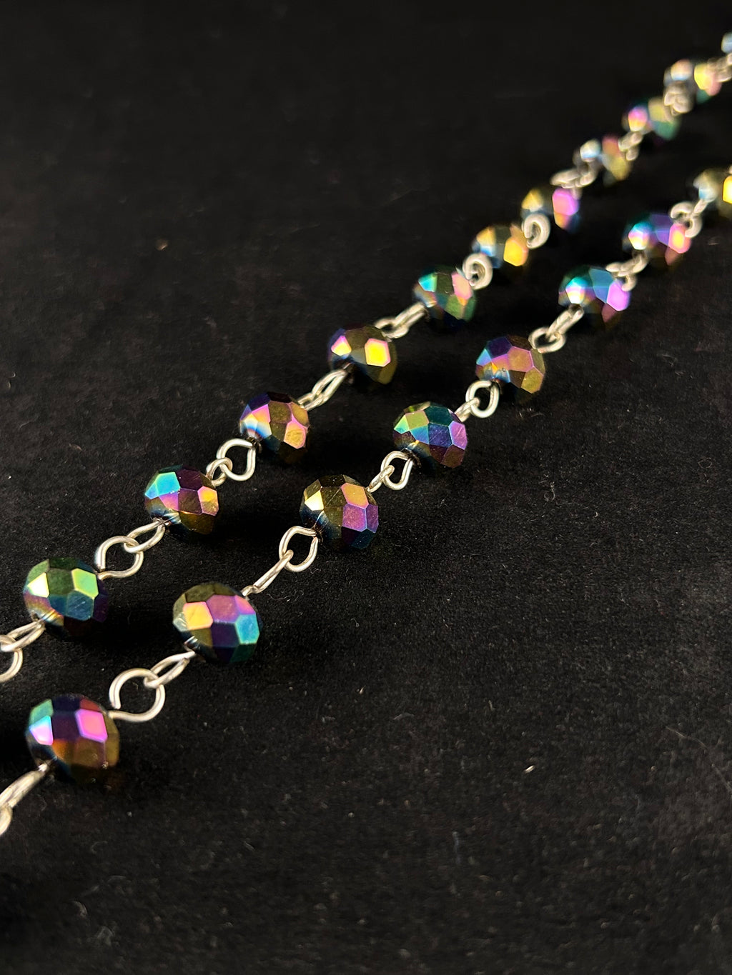 Medusa (white, black, rainbow chrome, and silver)